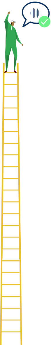 Home section 6 yellow ladder
